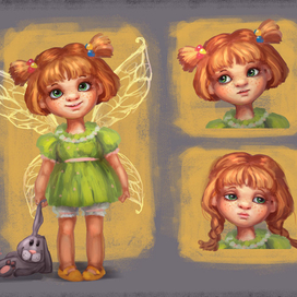 Малышка разработка персонажа