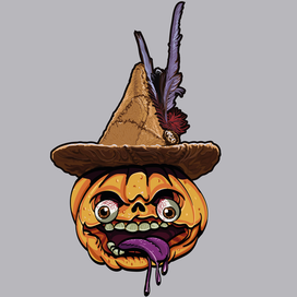 character pumpkin