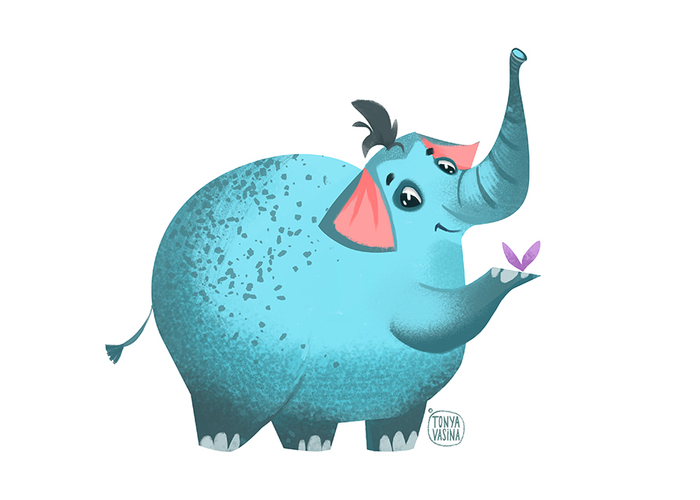 Привет от слоника)