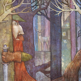 Белоснежка и охотник