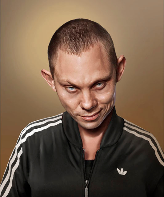 unpleasant young man