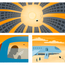 путешествие мухи