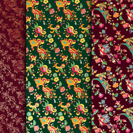 Серия орнаментов