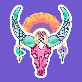 Иллюстрация "Череп"