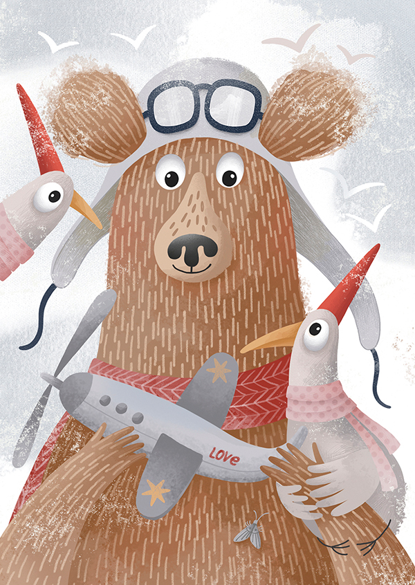 Медведь-лётчик