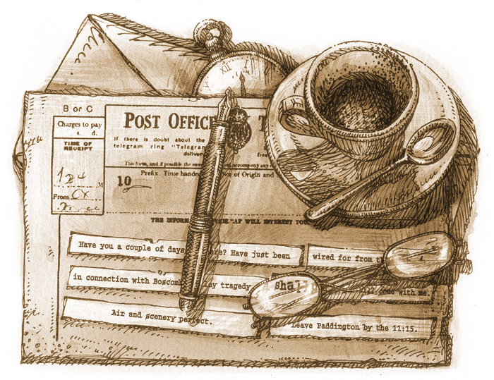 телеграмма от Шерлока Холмса