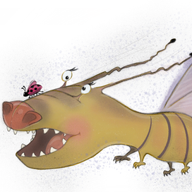 Летающий монстрик