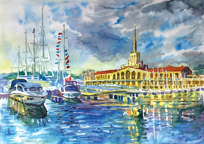 Сочи. Морпорт (перезаливка)