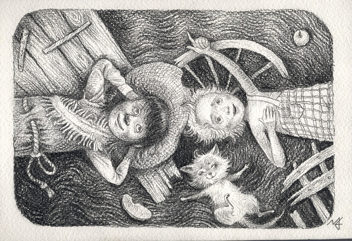 иллюстрации к Тому Соеру (а-ба-ба-га-ла-ма-га)