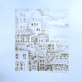 город на море