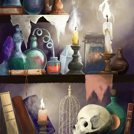 В кабинете алхимика 