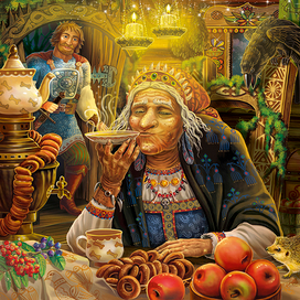 сказки про бабу ягу