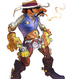 Самый мощный ковбой на дичайшем западе