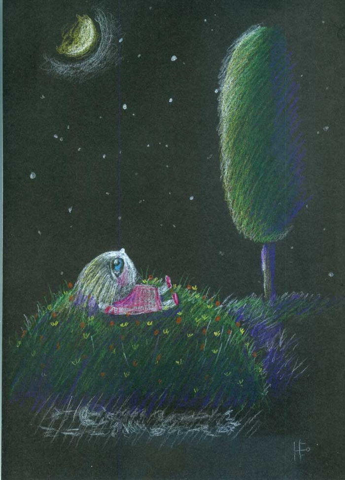 Тот,кто лежит на вершине холма