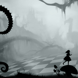 по мотивам "Алиса в стране чудес"