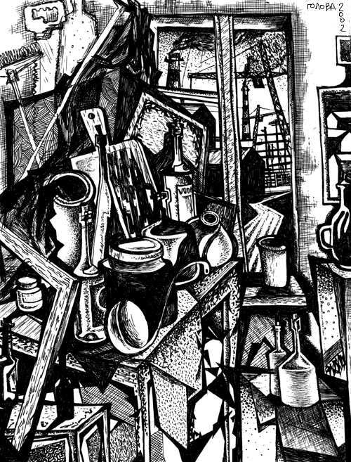 Натюрморт на фоне окна