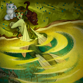 Болотная русалка