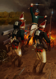 Полосная иллюстрация к рассказу "Огонь - не преграда"