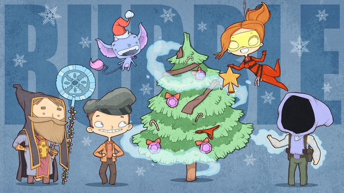 Новый год для комиксов Bubble