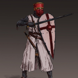 Тамплиер. 12 в.