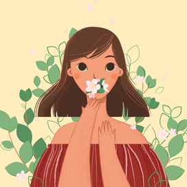 Яблочная девочка