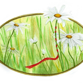 Поле ромашек