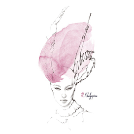 Fashion-иллюстрация, созданная для digital-медиа и онлайн-публикаций