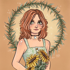 Подсолнухи