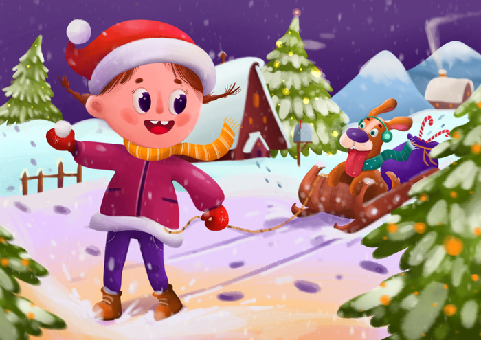 Гонки на санках