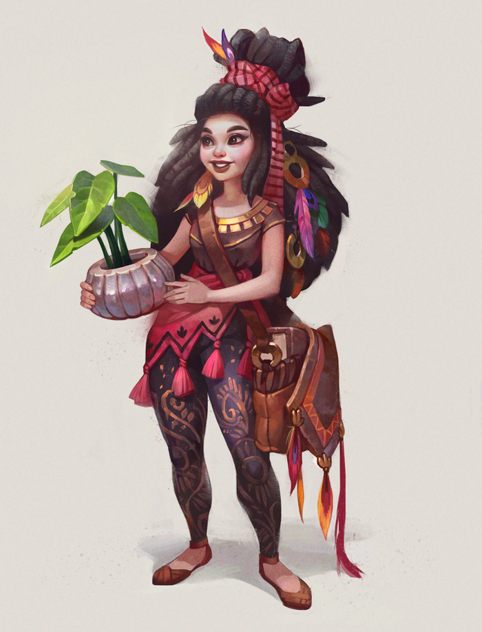 бохо девушка