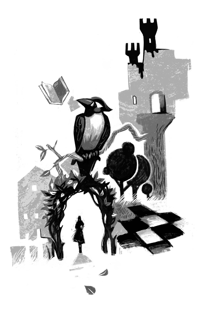 Иллюстрация к стихотворению Крис Аивер. Сборник "Север"