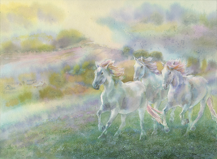 На рассвете