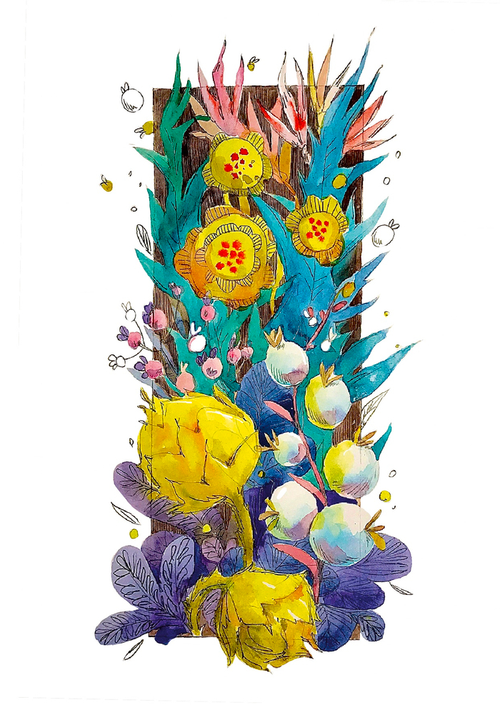 Цветочная роспись