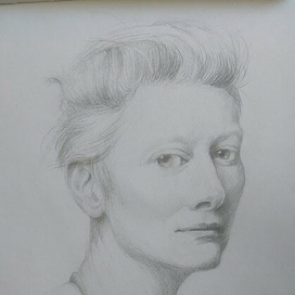 Портрет Тильды Суинтон