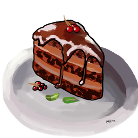 Cakes, oh i like this!It is very yummy 😋!Art_Samira