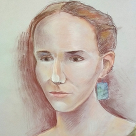 Портрет натурщицы