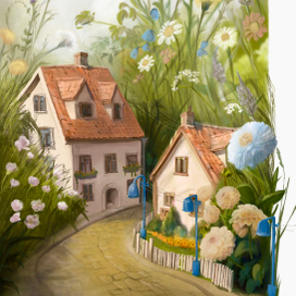 Цветочный город