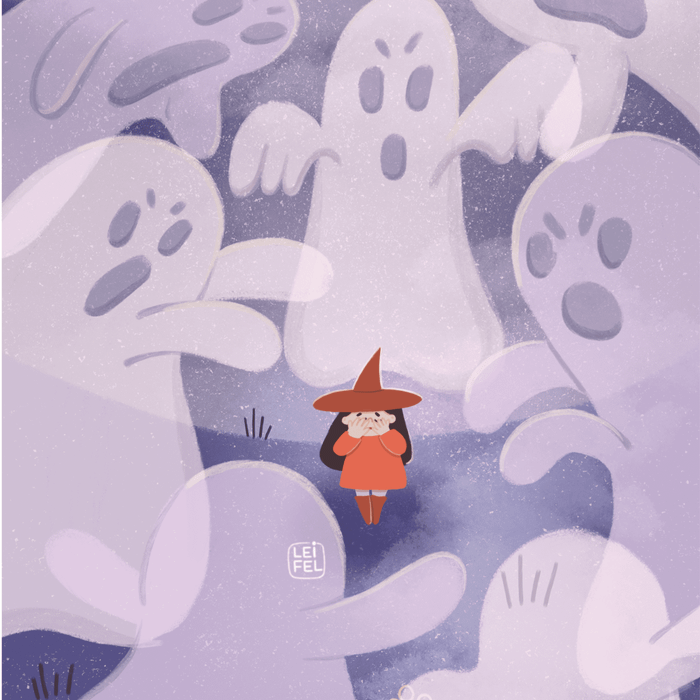 Ведьмочка и привидения