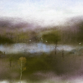 Озерцо в предгорьях Саян