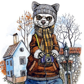 Матти в Праге