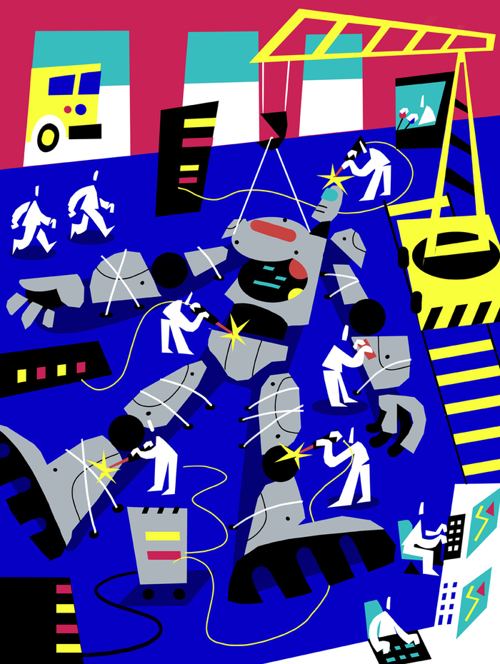 Ремонт робота