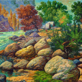 В горах Варзоба/Таджикистан/ 2011