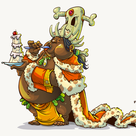 Толстый король