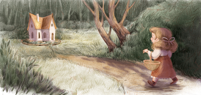 Иллюстрация для книги из серии "Полезные сказки"