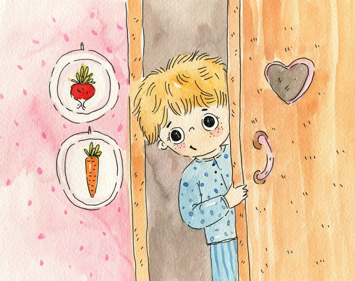 Бен пришел в гости