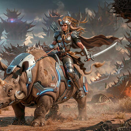 Царица пустоши - ремастер. своей старой работы 2016г.