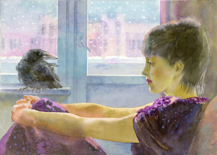 А снег идёт...