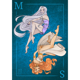 Карта таро "Солнце и Луна"