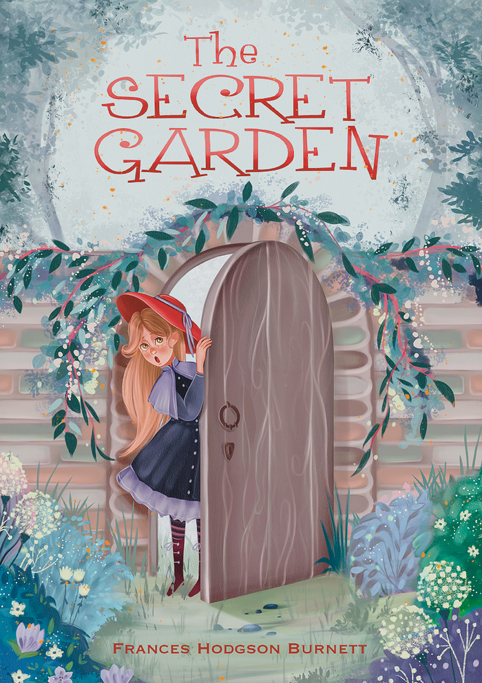 Обложка для книги «Таинственный Сад» 