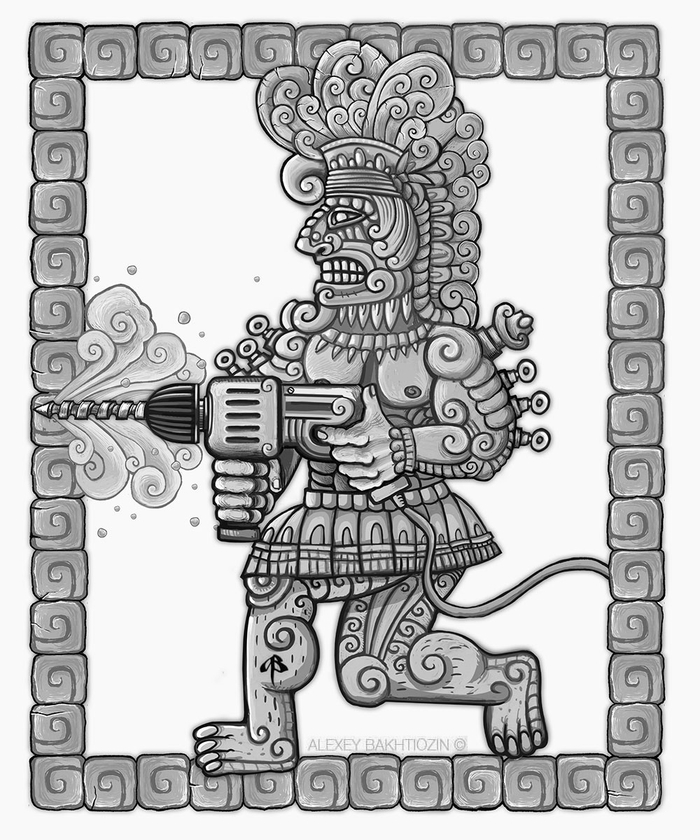 Сосед с дрелькой